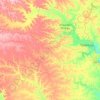 Mappa topografica Oued N'tissa, altitudine, rilievo