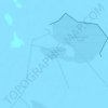 Mappa topografica озеро Цаца-Хогуд, altitudine, rilievo