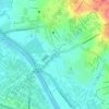 Mappa topografica Praça Dom Francisco de Souza, altitudine, rilievo