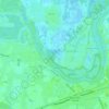 Mappa topografica Overstromingsgebied, altitudine, rilievo