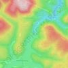Mappa topografica Okertalsperre, altitudine, rilievo