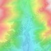 Mappa topografica Foppa, altitudine, rilievo