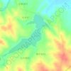 Mappa topografica 乱木水库, altitudine, rilievo