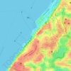 Mappa topografica Praça Castro Alves, altitudine, rilievo