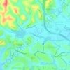 Mappa topografica Rio Ipitanga, altitudine, rilievo