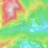 Mappa topografica IT4050028 - SIC - Grotte e Sorgenti pietrificanti di Labante, altitudine, rilievo