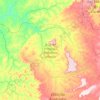 Mappa topografica Área de Proteção Ambiental Jalapão, altitudine, rilievo
