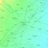 Mappa topografica 定州市, altitudine, rilievo