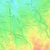 Mappa topografica Amici, mappa di rilievo, mappa dell'altitudine