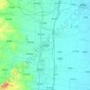 Mappa topografica 沙河市, altitudine, rilievo
