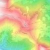 Mappa topografica Monte Maniva, altitudine, rilievo