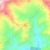 Mappa topografica Aït Adjissa, altitudine, rilievo
