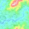 Mappa topografica Amares, altitudine, rilievo