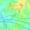 Mappa topografica 芸頭村, altitudine, rilievo
