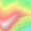 Mappa topografica གནམས་ལྕགས་འབར་བ། 南迦巴瓦峰, altitudine, rilievo