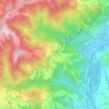 Mappa topografica Luminasio, altitudine, rilievo