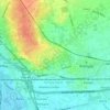 Mappa topografica Pompei Antica, altitudine, rilievo