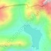 Mappa topografica Montespluga, altitudine, rilievo