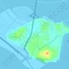 Mappa topografica 大嶝岛, altitudine, rilievo