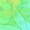 Mappa topografica Civesio, altitudine, rilievo