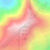 Mappa topografica 宁金抗沙峰, altitudine, rilievo