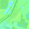 Mappa topografica 察尔汗, altitudine, rilievo