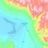 Mappa topografica 大柴旦行政委员会, altitudine, rilievo