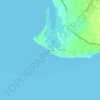 Mappa topografica Taporok, mappa di rilievo, mappa dell'altitudine
