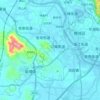 Mappa topografica 鲤城区, altitudine, rilievo