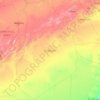Mappa topografica El Bayadh, altitudine, rilievo