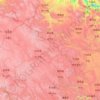 Mappa topografica 果洛藏族自治州, altitudine, rilievo