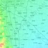 Mappa topografica 洨河, altitudine, rilievo
