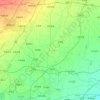 Mappa topografica 高碑店市, altitudine, rilievo