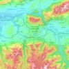 Mappa topografica Tizi Ouzou, altitudine, rilievo