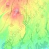 Mappa topografica Piansano, altitudine, rilievo