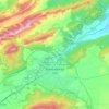 Mappa topografica Batna, altitudine, rilievo