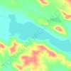 Mappa topografica 卡巴纽尔多, altitudine, rilievo