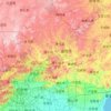 Mappa topografica 滦河, altitudine, rilievo