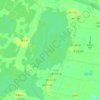 Mappa topografica 白洋淀, altitudine, rilievo