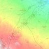 Mappa topografica Binetto, mappa di rilievo, mappa dell'altitudine