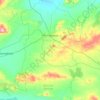 Mappa topografica Aïn Fakroun, altitudine, rilievo