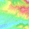 Mappa topografica Fiumara, mappa di rilievo, mappa dell'altitudine