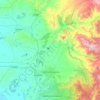 Mappa topografica Dolianova, altitudine, rilievo