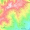 Mappa topografica Chellata, altitudine, rilievo