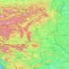 Mappa topografica Mura, altitudine, rilievo