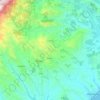 Mappa topografica Camini, mappa di rilievo, mappa dell'altitudine