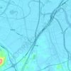 Mappa topografica 黄石镇, altitudine, rilievo