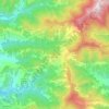 Mappa topografica Bajardo, altitudine, rilievo