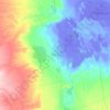 Mappa topografica El M'Ghair, altitudine, rilievo