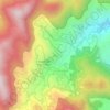Mappa topografica Bolog, altitudine, rilievo